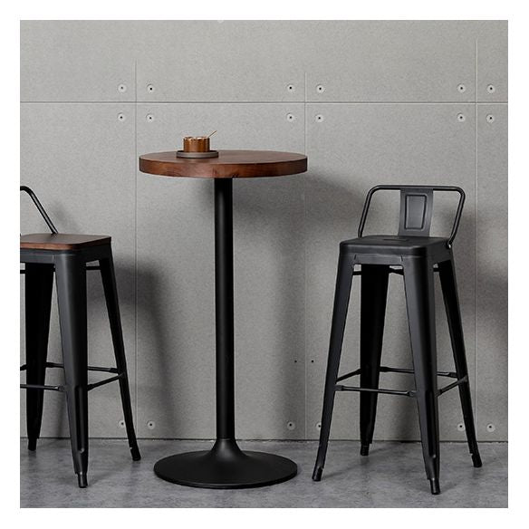 Tabouret de Bar en métal de Style industriel, tabouret de comptoir à siège carré pour Bar de cuisine