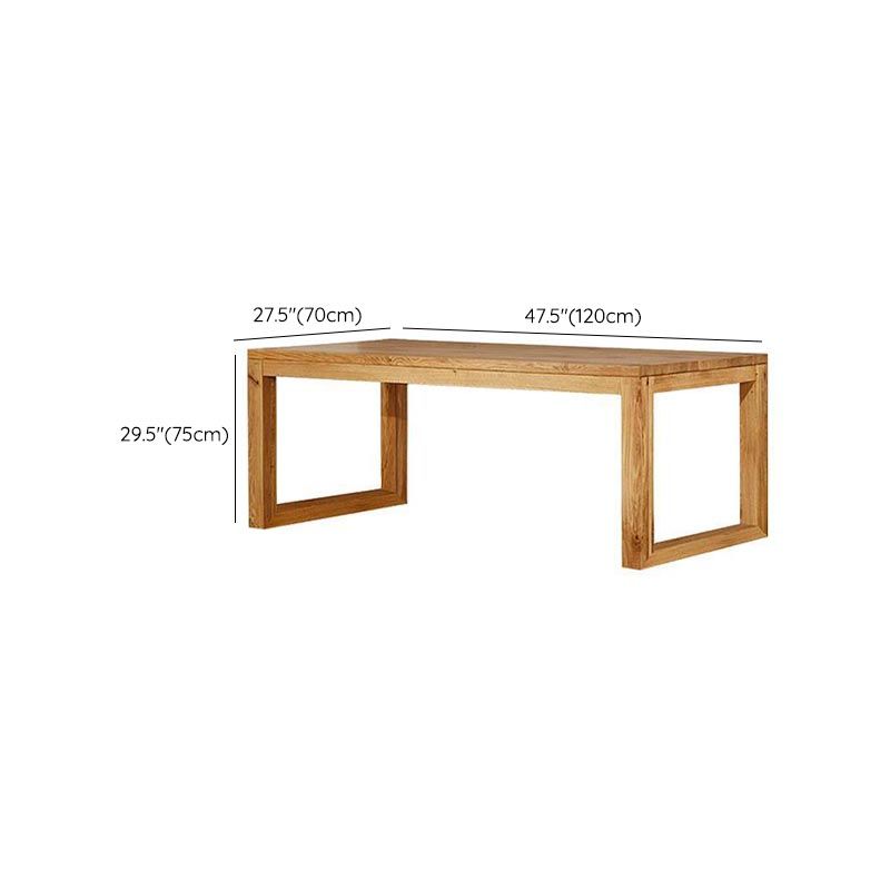 Modern 1/9 Pieces Dining Set Rectangle Pine Wood Dining Table for Dining Room