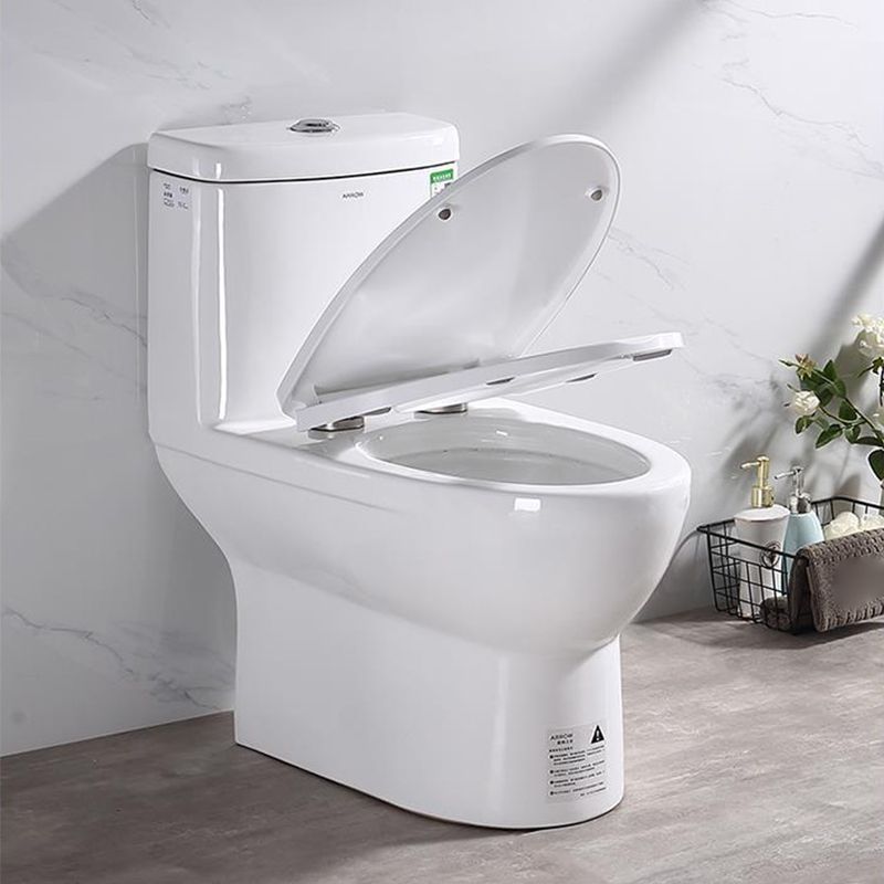 Traditional 1-Piece Flush Toilet Floor Mount Urine Toilet for Washroom