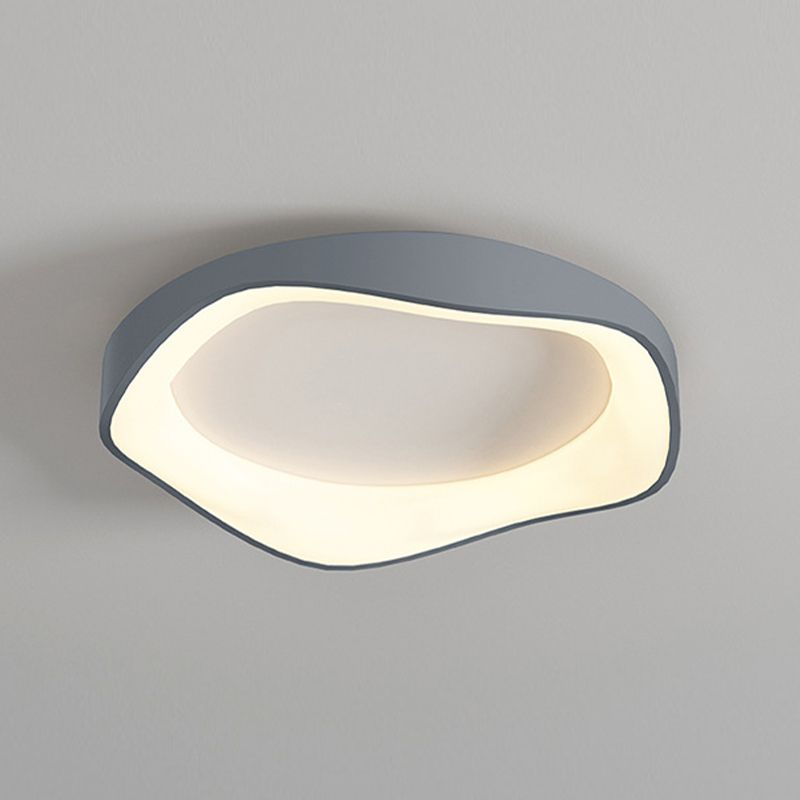 Nordic Flush Mount Metal LED Ceiling Light Fixture for Living Room