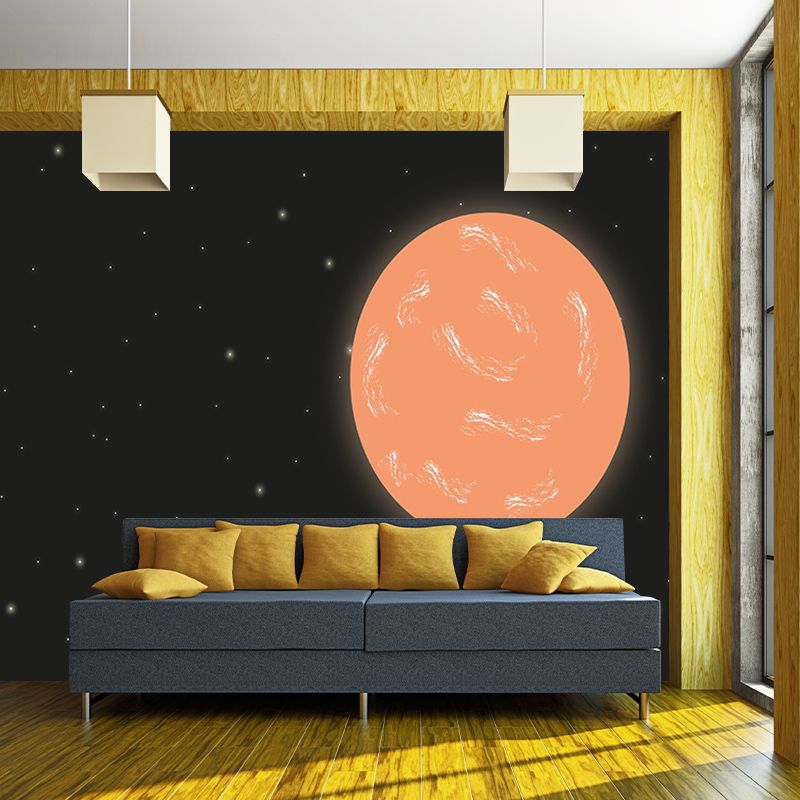 Star Sky Mural Decal Modern Decoration Living Room Wall Covering, Custom Printed