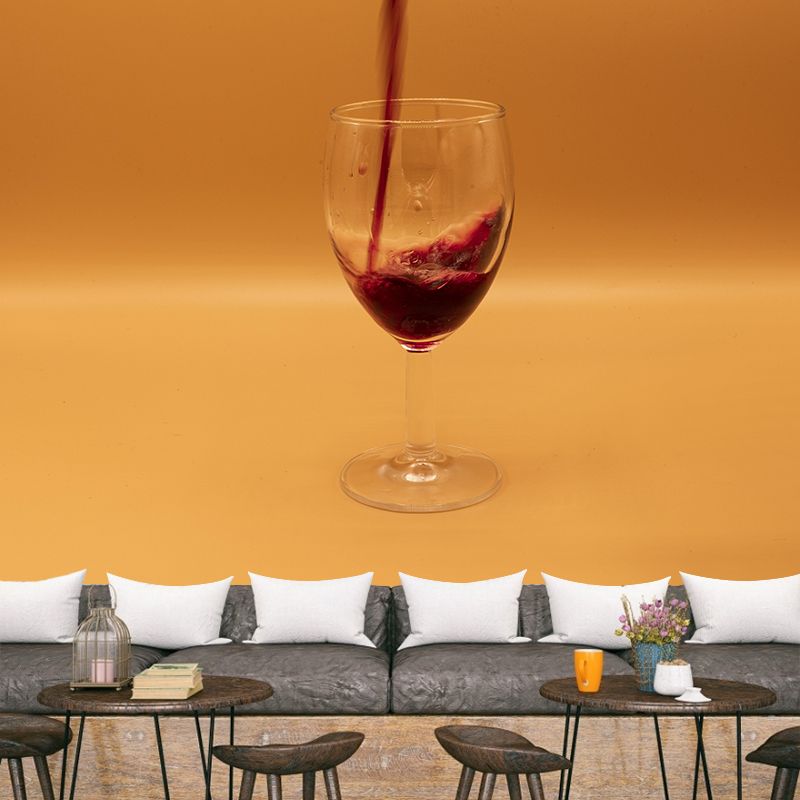 Horizontal Photography Mural Wallpaper Eco-friendly Wall Covering for Bar