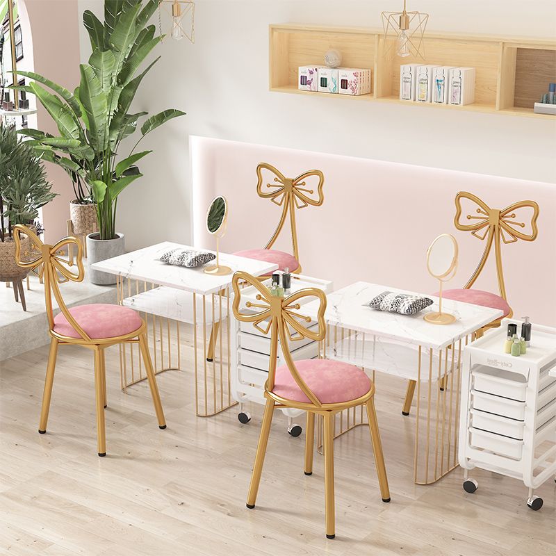 Silla de comedor tapizada de estilo escandinavo, silla con respaldo abierto, silla individual