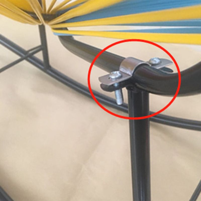 Modern Style Iron Base Chaise Rocking Chair Lounge Leisure Lazy Chair