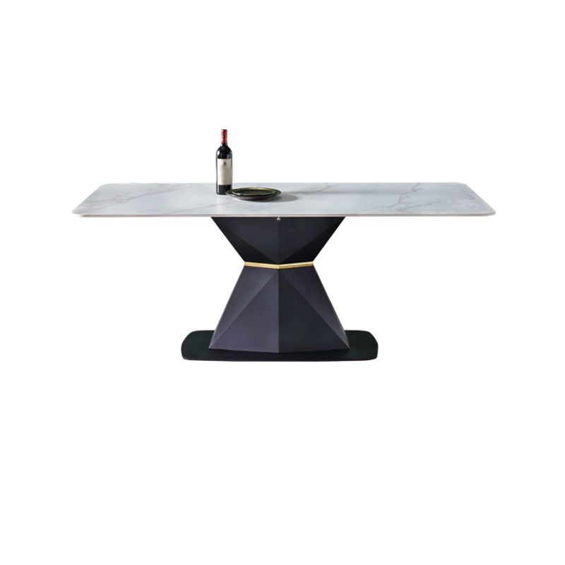 Modern Rectangle Sintered Stone Dining Table Set 1/4/5 Pieces Dining Set for Home Use