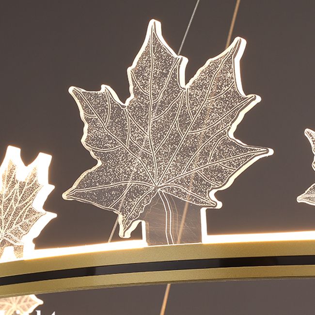 Moderne runde Form Kronleuchter Lichter Metall 8 leichte Kronleuchterbeleuchtung