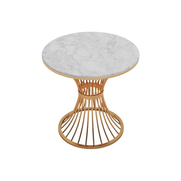 Scandinavian Style Sintered Stone Top Dining Sets with Round Table Dining Room Set for Dining Room