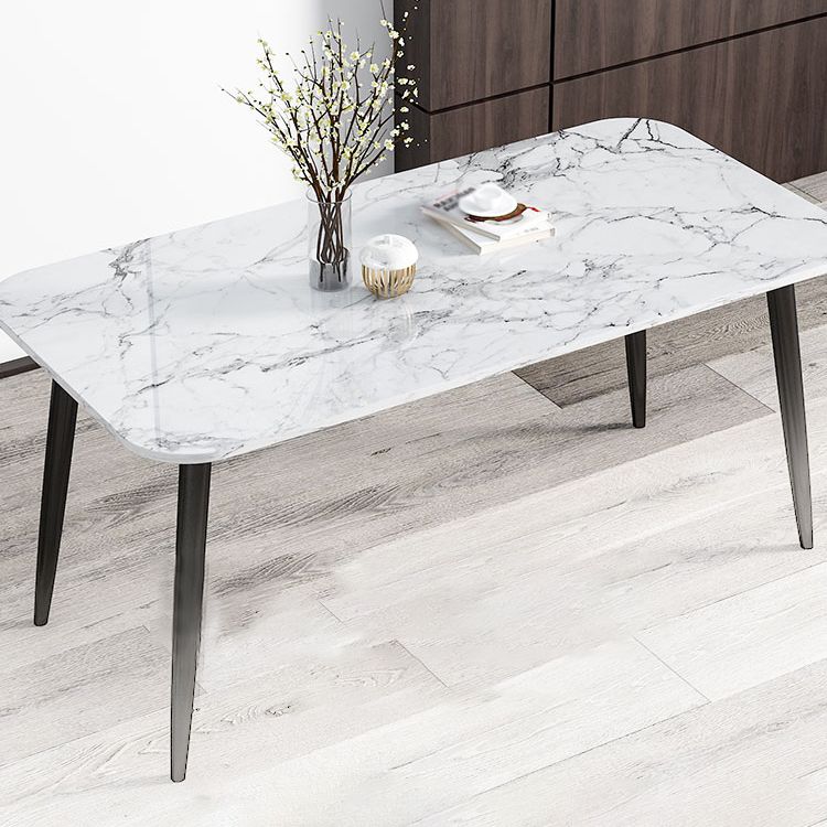 Modern 1/2/3/4/5/6/7 stukken Dinerset Marble Dining Furniture Set/aparte items