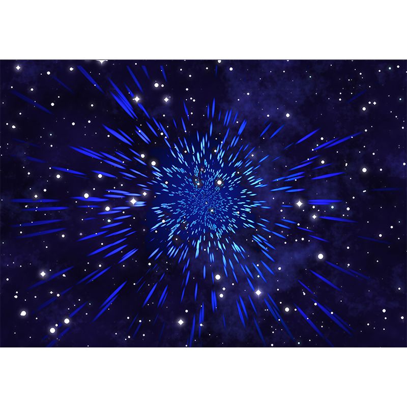 Sci-Fi Astronomy Wall Mural Wallpaper Stain Resistant Wall Decor for Sleeping Room