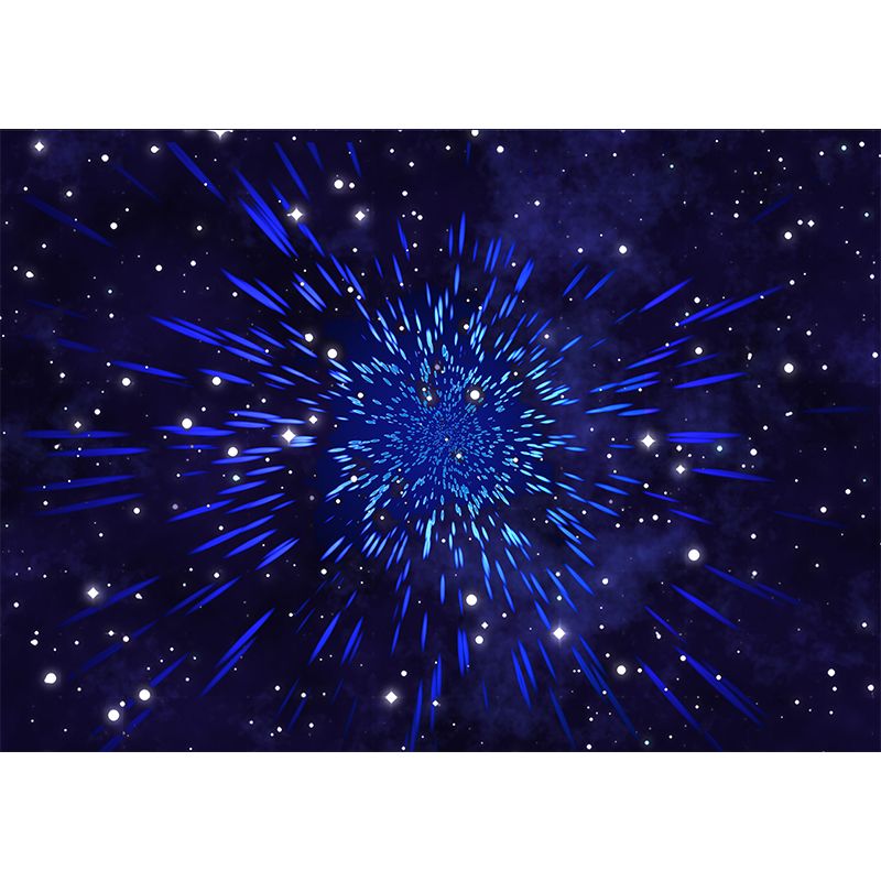 Sci-Fi Astronomy Wall Mural Wallpaper Stain Resistant Wall Decor for Sleeping Room