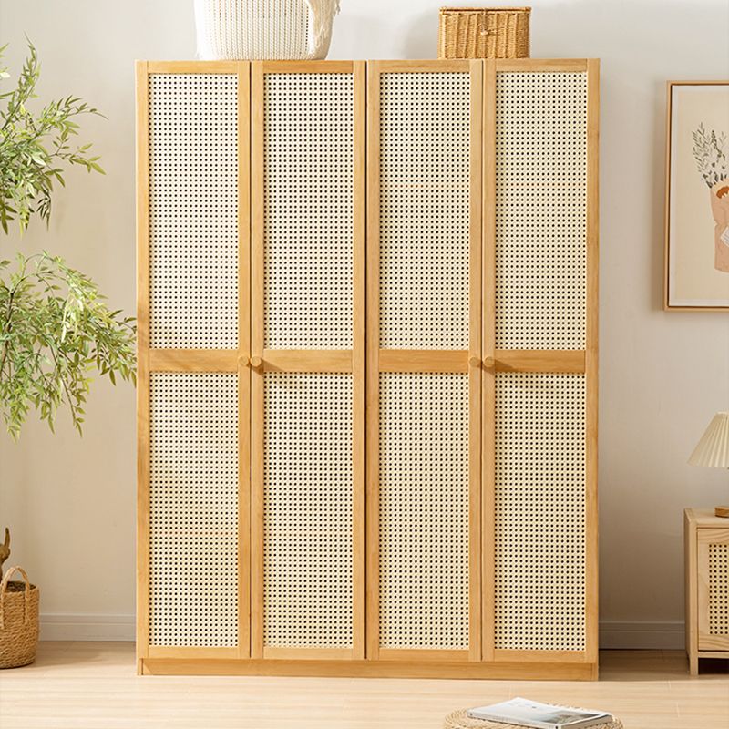 Modern Style Wardrobe Cabinet Wooden Wardrobe Armoire with Shelves