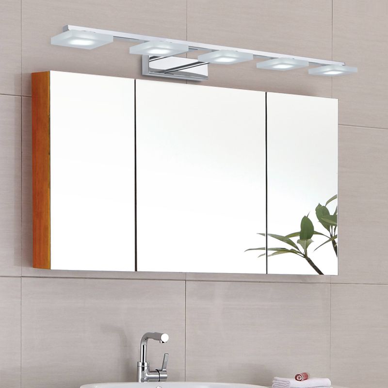 Squadre di metallo Apparecchio di illuminazione da parete semplice lampada con applique a parete a LED