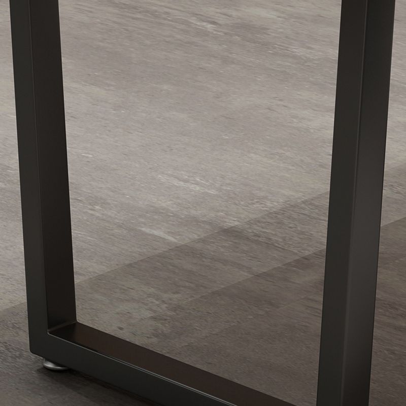 Industrial Dining Set 1/5 Pcs Solid Wood Dining Table and Metal Frame Chairs