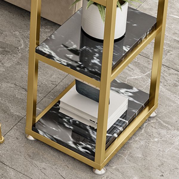 Glam Pub Table Rectangle Bar Height Bar Table for Living Room