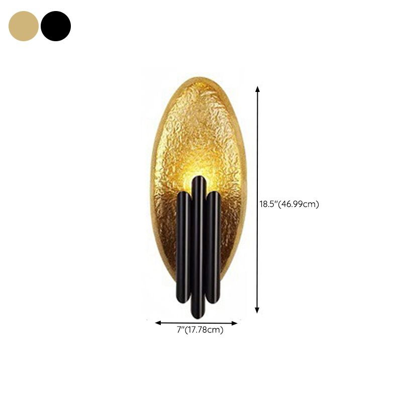 2-Light Geometric Wall Mounted Lamps Modern Resin Wall Mount Lamp