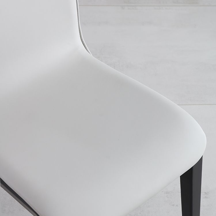 Silla auxiliar industrial tapizada para el hogar Parsons Silla de comedor con acabado mate (juego de 2)