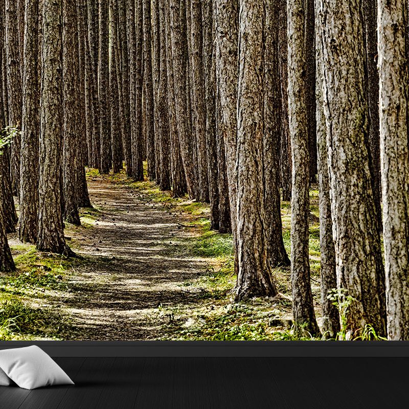 Modern Minimalist Forest Mural Wallpaper Living Room Murals Personalized Size