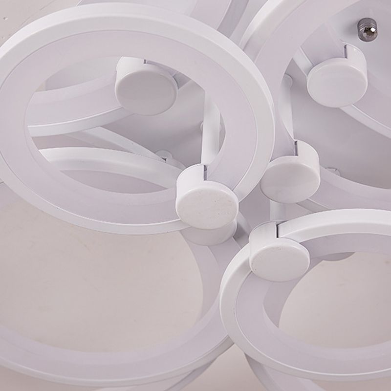 Luz de techo de estilo moderno Simplicidad Flush Mount Lighture para sala de estar