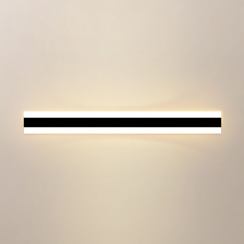 Modern Black Vanity Lighting LED Metal Bath Light for Bathroom