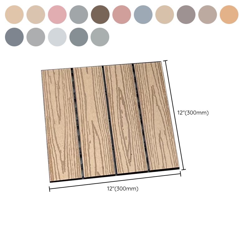 Modern Groove Locking Laminate Plank Flooring Plastic Wood Laminate