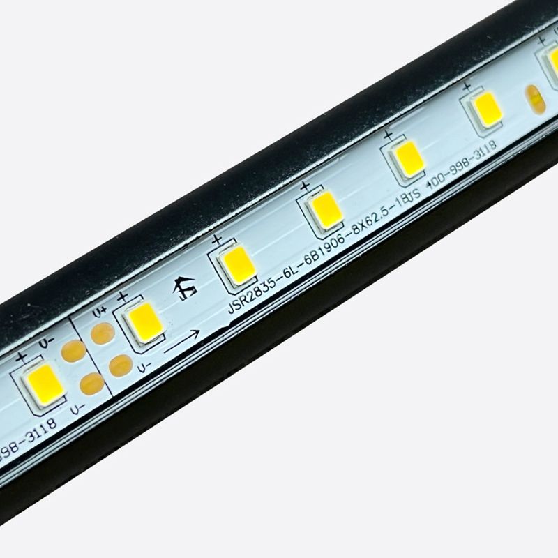 Linear Wall Lighting Industrial Metal Rotatable Wall Sconces in Black