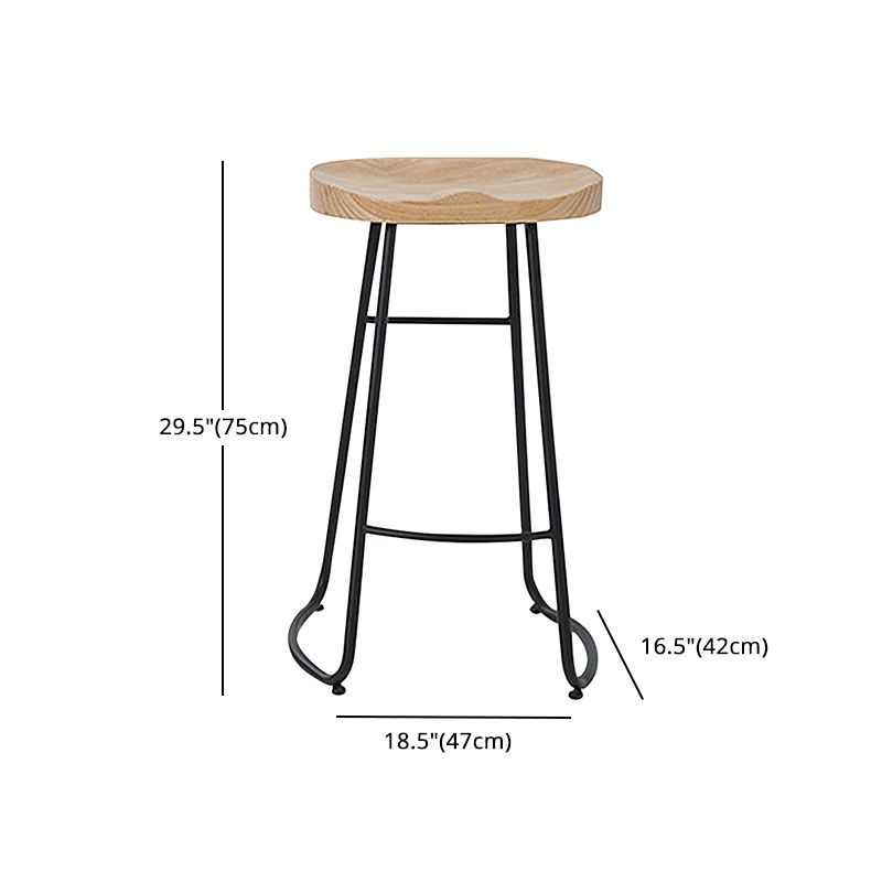 Iron Bar sgabello casa soggiorno Milk Shop High sgabello bar creativo stile moderno