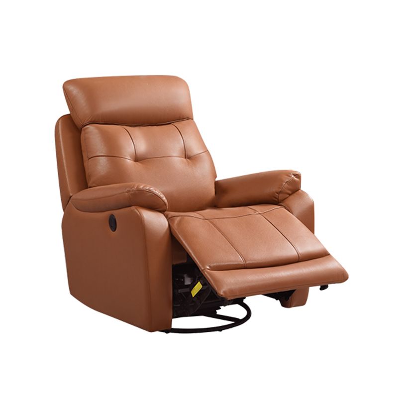 38" Wide Standard Recliner Genuine Leather Single Recliner Chair