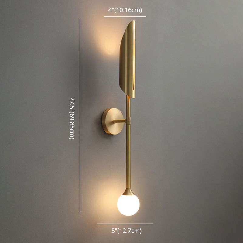 Prononi con 2 luci di sconde a 2 luci in stile muro di lusso nordico