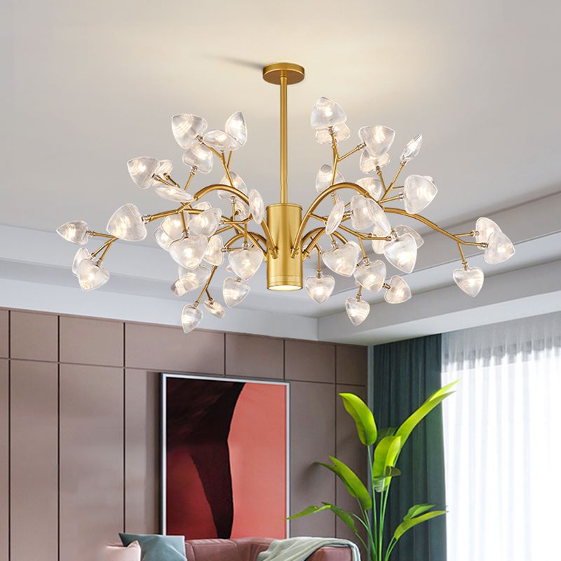 Forma di filiale in metallo lampadario moderno in stile moderno lampada appesa per negozio