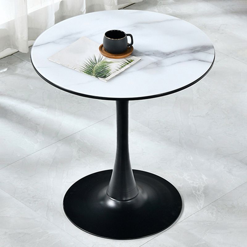 Round Shape Dining Table Simplicity Style Tulip Base Table for Dining Room