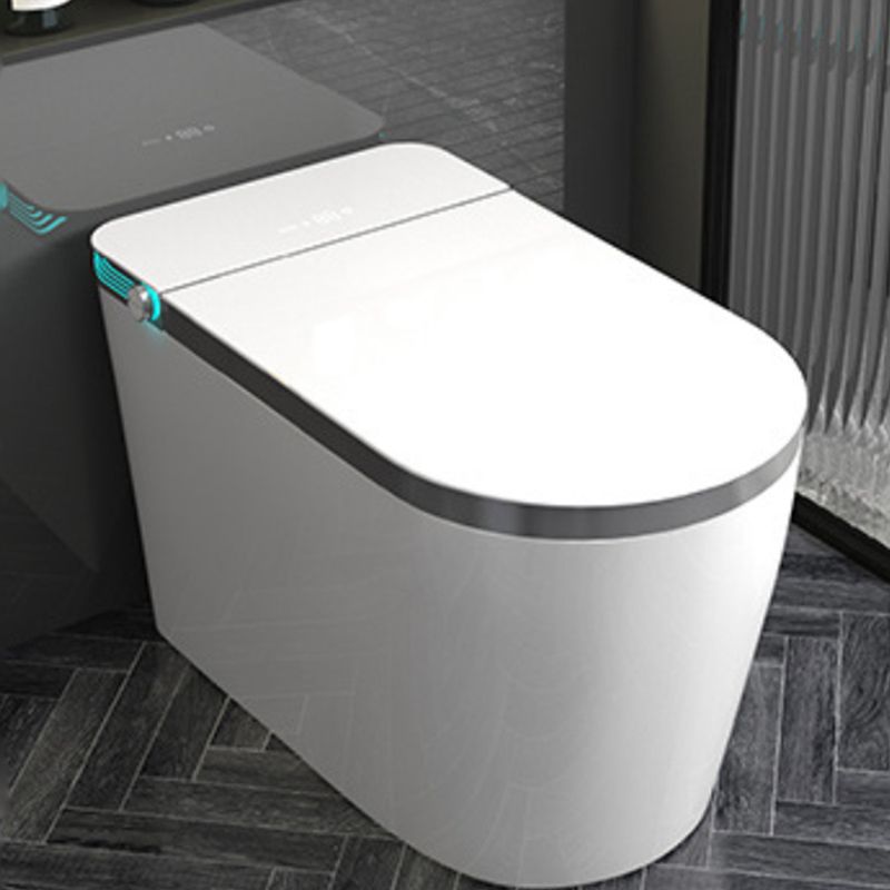 Modern Ceramic Flush Toilet Floor Mounted Toilet Bowl for Bathroom