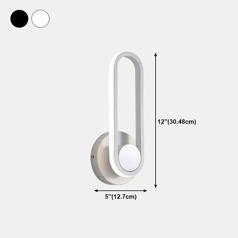 Rotatable Simplicity Wandleuchte LED -Leuchten mit Silikonschatten für Schlafzimmer