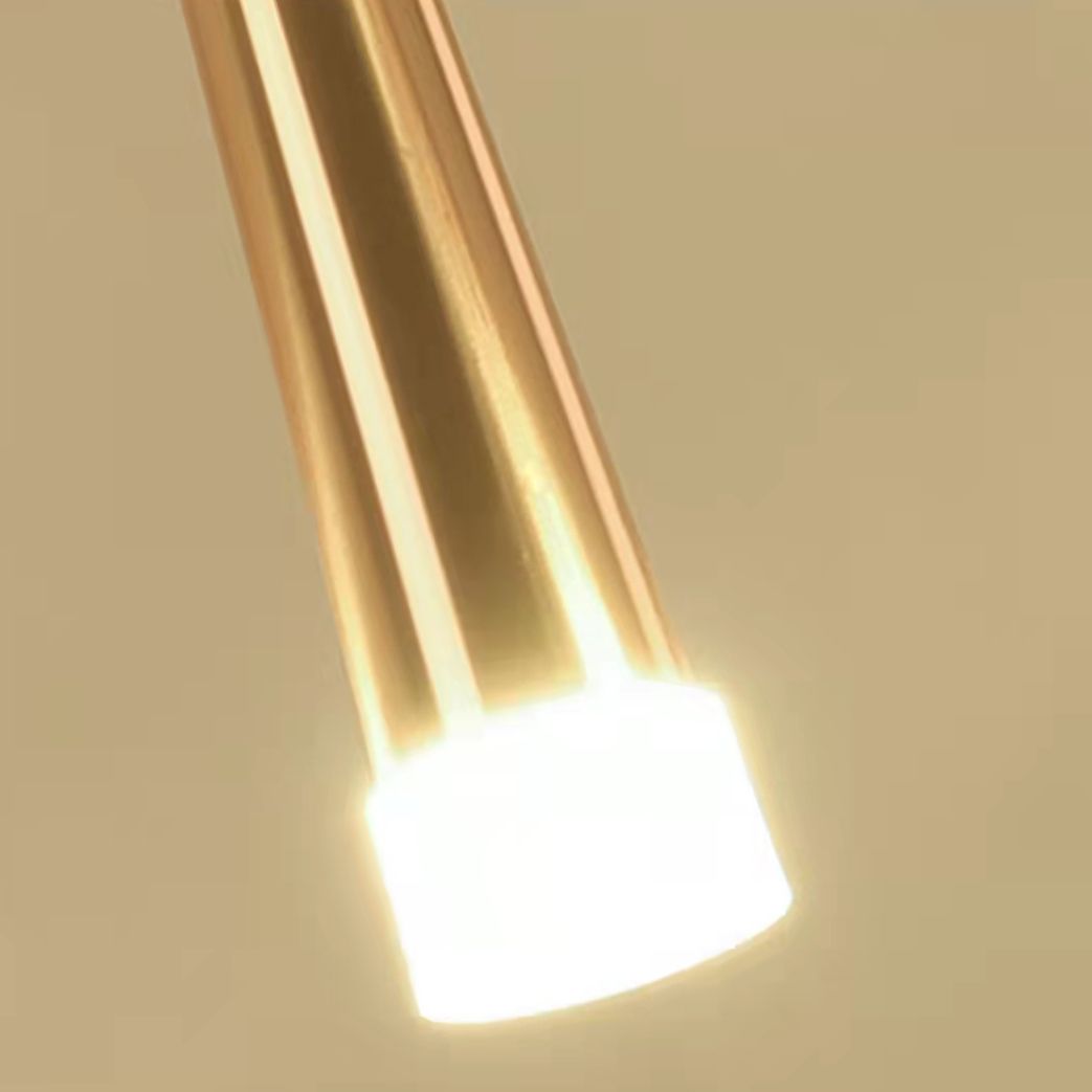 Éclairage pendentif contemporain LED suspendue avec une teinte acrylique pour la salle à manger