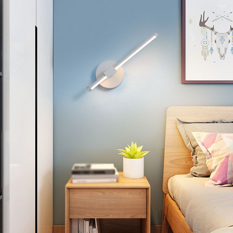 Rotatable Einfachheit Wandleuchte LED Leuchterleuchte mit Silikonschatten für Schlafzimmer
