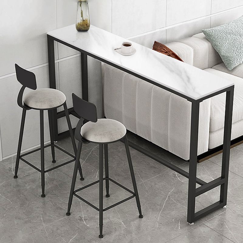 Modern Style 2/3/5 Pieces Stone Rectangular Bar Table Set for Living Room