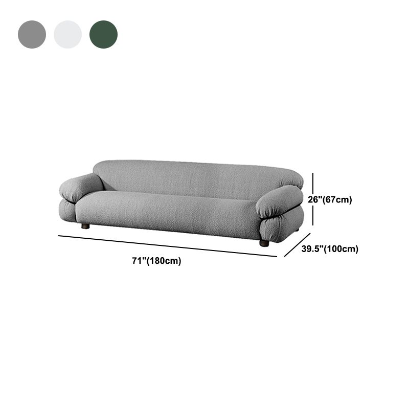 39.37"W Sofa Pillow Top Arm Tight Back Foam Filled Sofa for Living Room