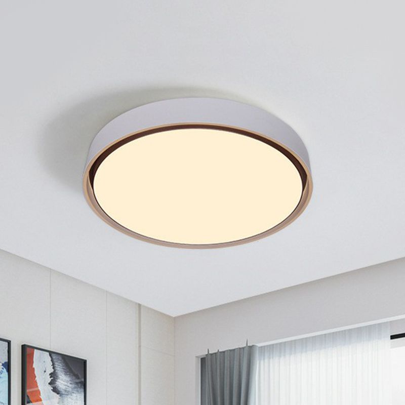 Nordic Style Circle Flush Plafond Licht Aluminium Slaapkamer LED Flush Mount Verlichting