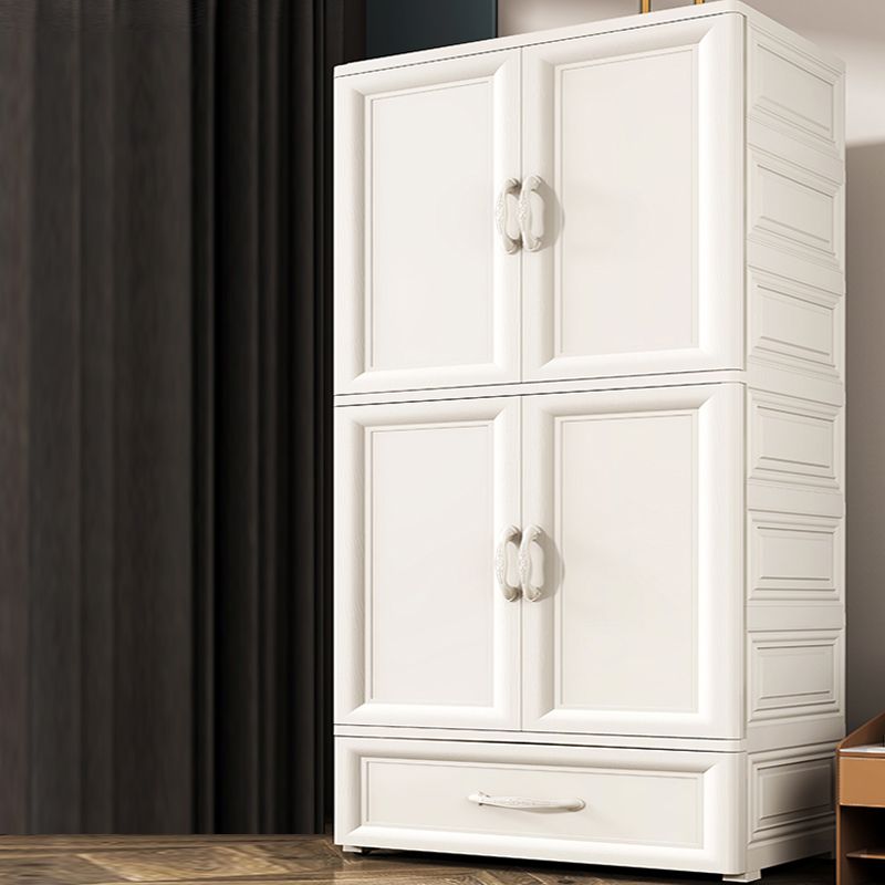 Rectangular Plastic Storage Cabinet Teen Style Bedroom Wardrobe