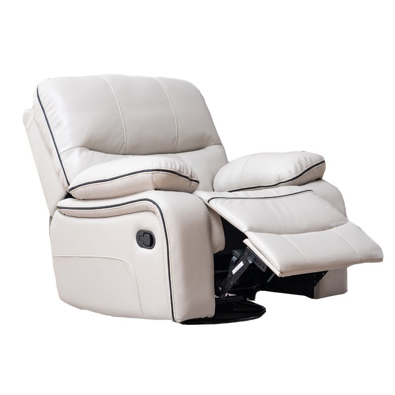 Rocker Home Theater Recliner Solid Color Lumbar Support Ergonimic Recliner