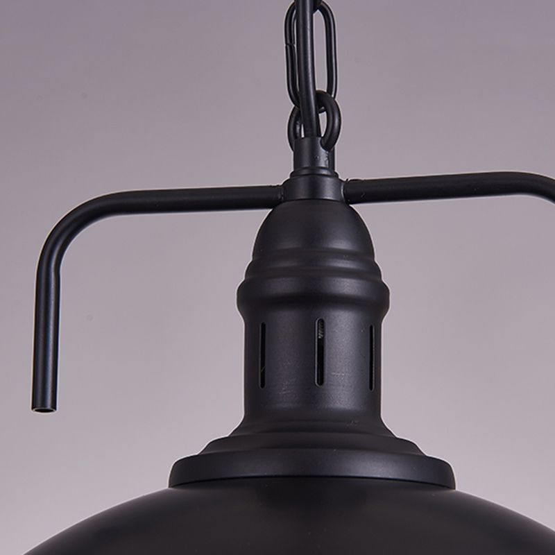 Lumière suspendue industrielle colorée d'éclairage de pendentif en métal pour le salon