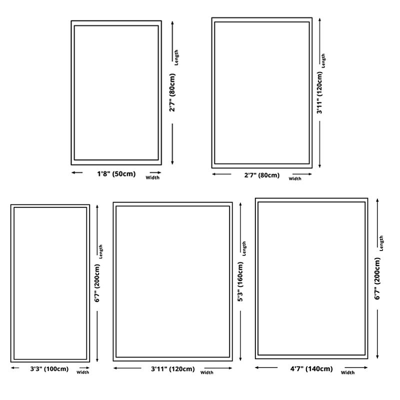 Gorgeous Ink Painting Area Rug Individuality Modern Indoor Carpet Polyester Non-Slip Backing Carpet for Home Decor