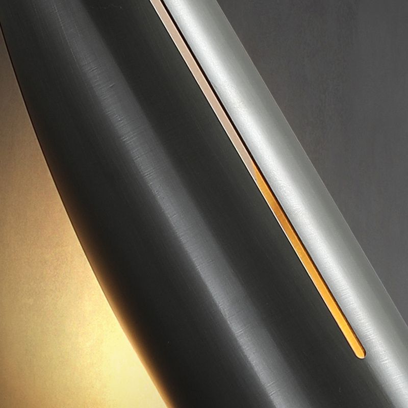 Nordic Style Wall Light Geometric 1 Light Wall Sconce with Brass for Bedroom
