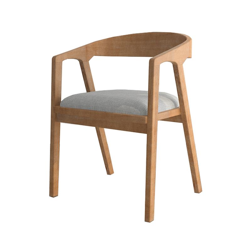 Dining Room Arm Chairs Modern Solid Wood Kitchen Side Chair for Home