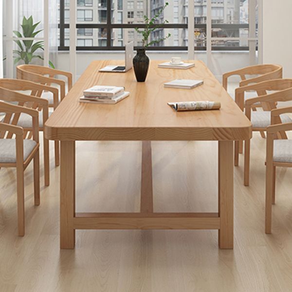 Modern Rectangle Dining Table 1/5/6/7 Pieces Dining Set for Dining Room