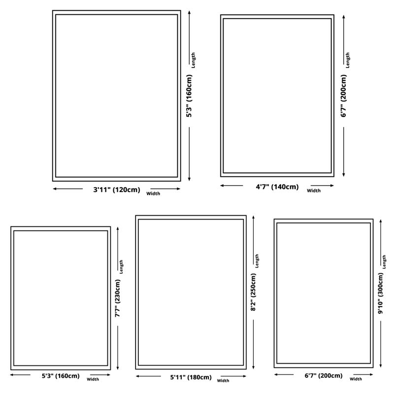 Contemporary Carpet Patchwork Area Carpet Polyester Washable Indoor Rug for Home Decoration