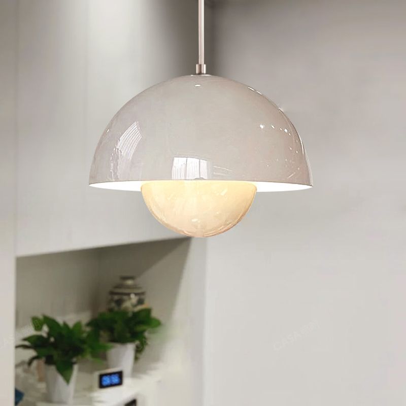 A forma di forma a forma di metallo a sospensione di macaroni nordici in stile 1 fluide appeso