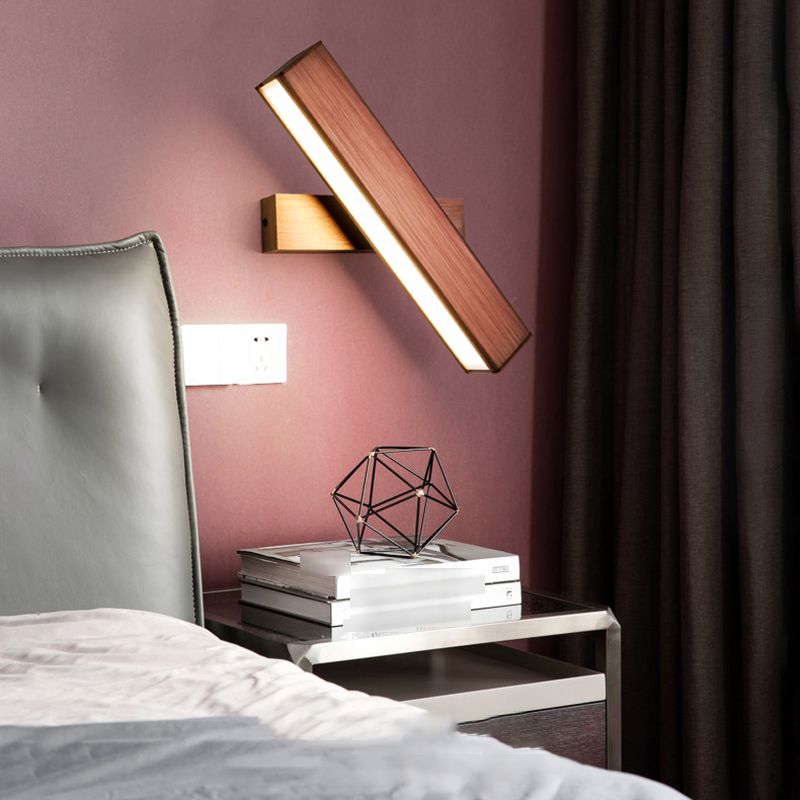 Square Shape Metal Wall Light Modern 1-Light Wall Mounted Light Fixture