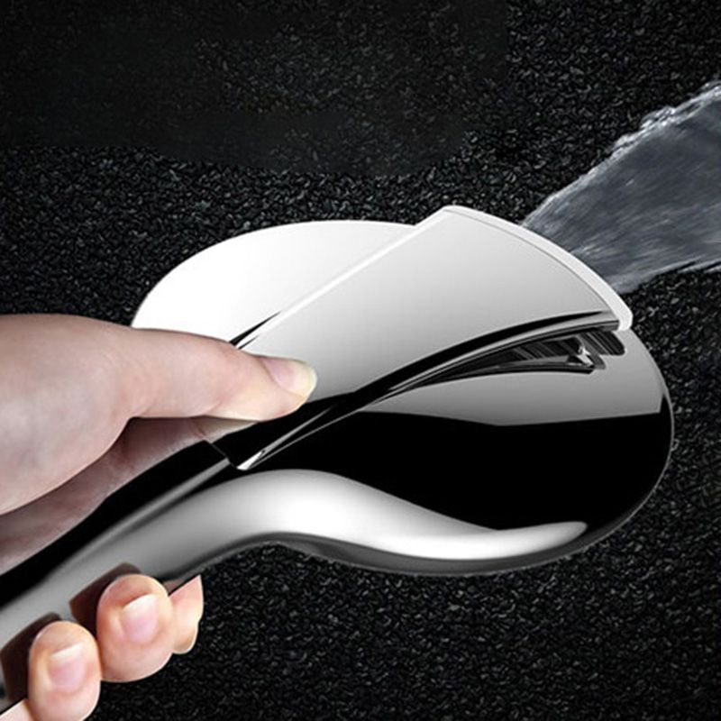 Modern Metal Handheld Shower Head Home Adjustable Spray Pattern Hand Shower