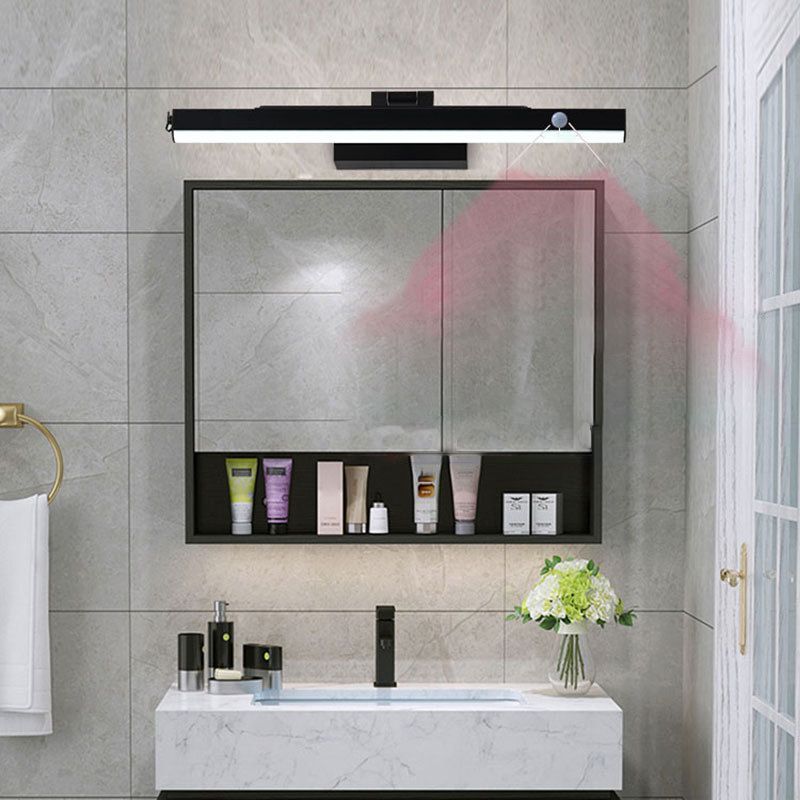 Modern Simplicity Intelligent Sensor Lighting Fixture for Bathroom Powder Room Washroom