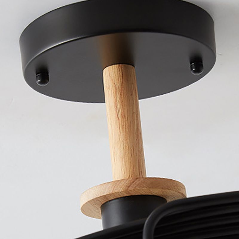 Simple Macron Chandelier Glass Multi Head Pendant Lighting Fixtures for Bedroom